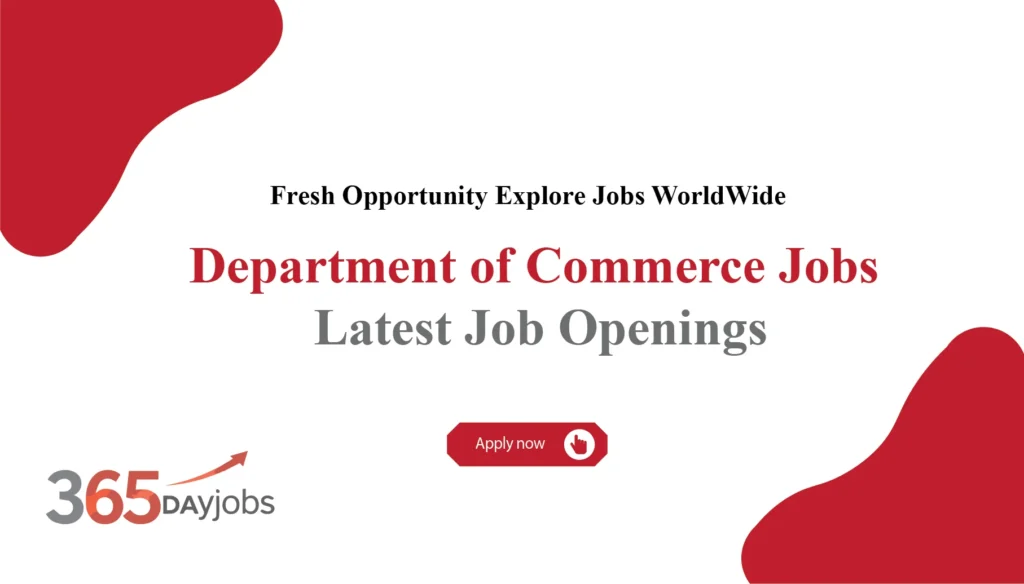 Department of Commerce Jobs